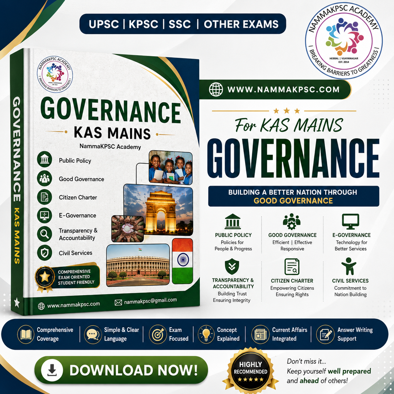 Governance KAS Mains Exam (e-copy)- English