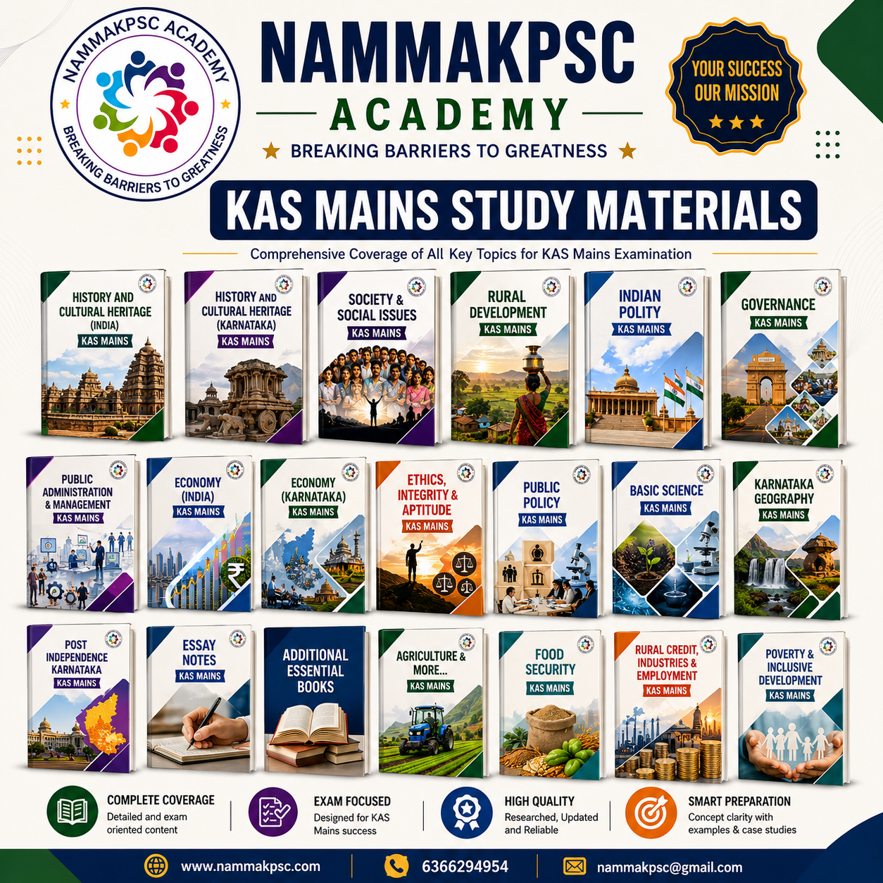 KAS MAINS STUDY MATERIALS