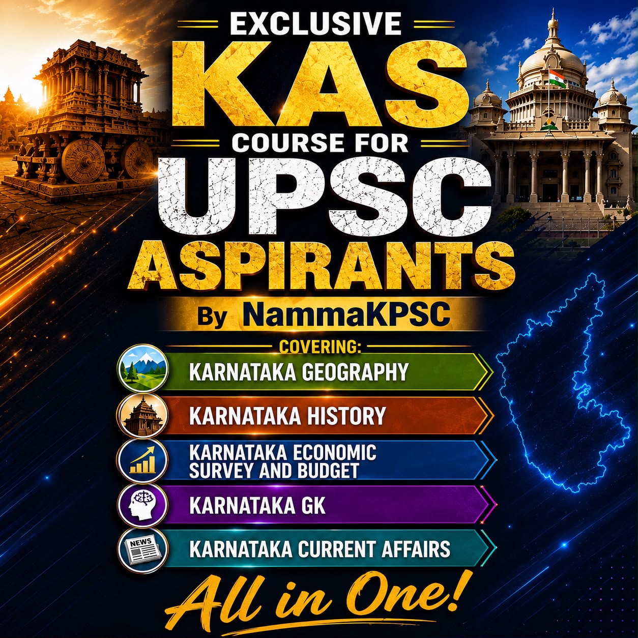 Mission Kadamba Lite– Karnataka Special Prelims Course 2026