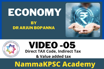 Video 5- Direct TAX Code, Indirect Tax & Value added tax
