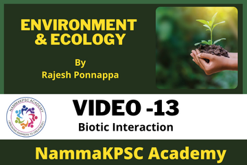 Video 13- Biotic Interaction