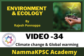 Video 34- Climate change and global warming