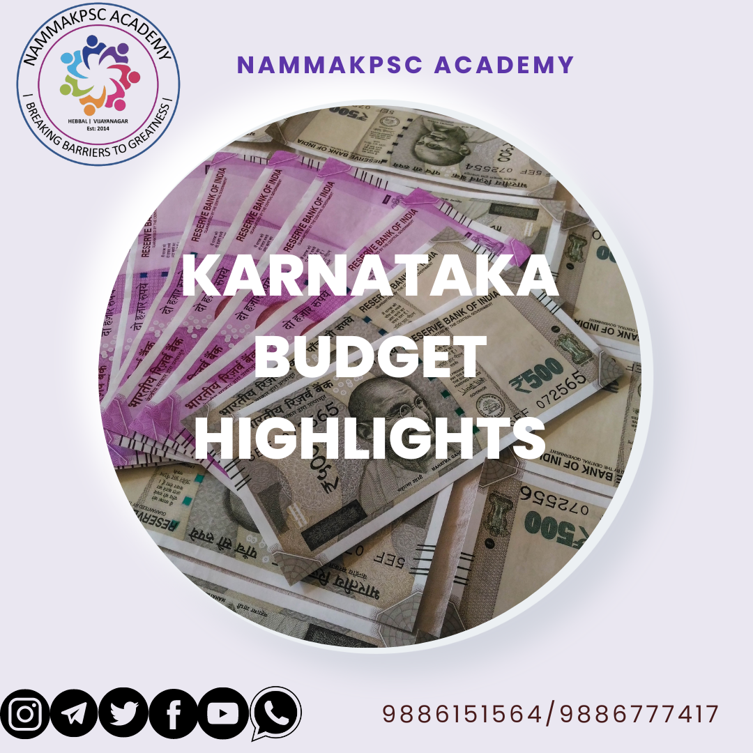 Overview of Karnataka Budget 202324 NammaKPSC